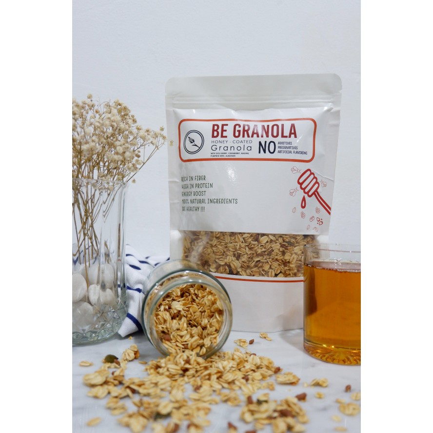 

Premium Granola Honey 400gr (Be Granola)