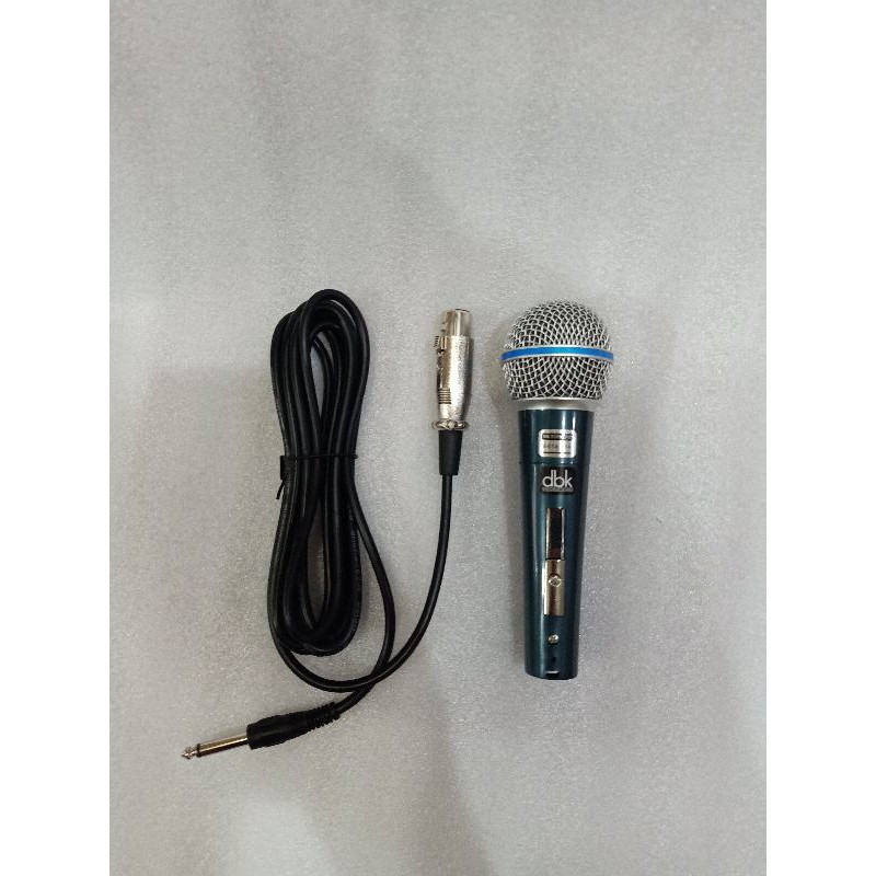 Microphone kabel dbk BETA 58A mikrofon dynamic