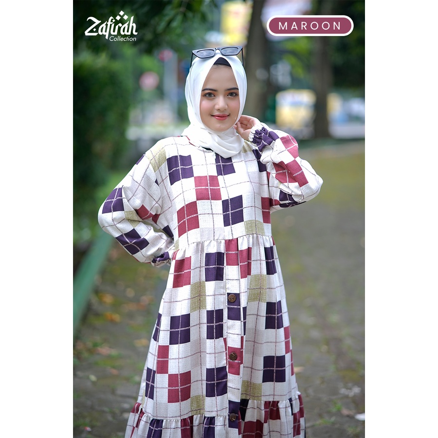 Gamis Terbaru Zafirah Collection / Homedress Syakila Ori Zafirah Collection / Gamis Muslim Terbaru / Dress Muslim / Gamis Lebaran 2022