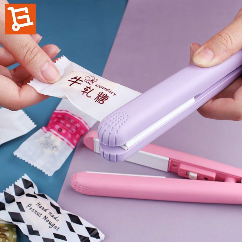 Mini Hand Heat Sealer Plastik Portable Sealing Machine 20W Alat Press Makanan