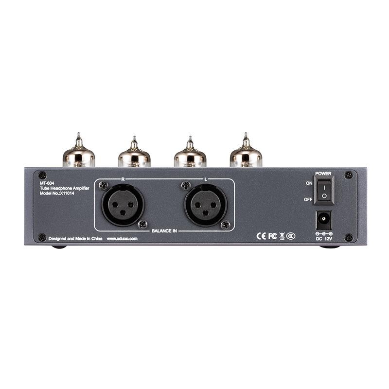 XDUOO MT-604 Balanced Tube Headphone Amplifier 6J1 Pre-amp XLR/4.4MM Balanced Input/Output Tube + Transistor Hybrid Amplifier