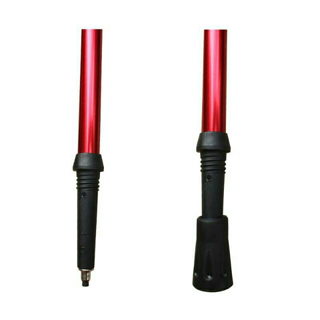 Tutup ujung trekking pole head cover rubber end tip cap hammer aksesoris alpenstock tongkat mendaki