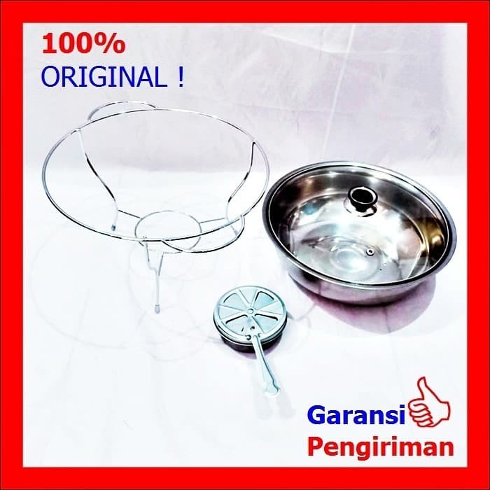 warmer-food- wadah saji food warmer prasmanan tutup kaca 28 cm -food-warmer.