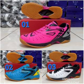  Sepatu  Badminton  AEGLE SPIKESHOOT Original sepatu  olahraga 