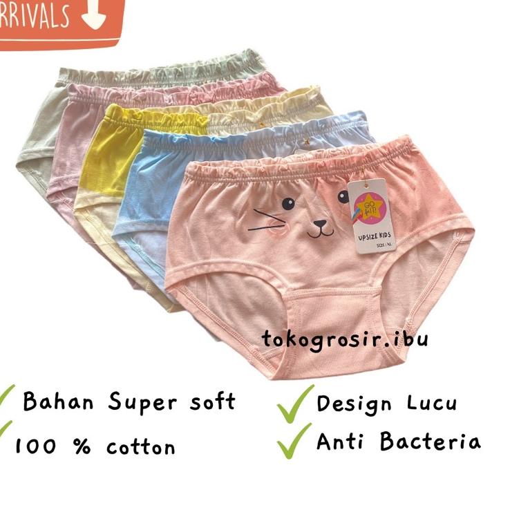 Termurah dan terbaik >> CD Celana Dalam Anak Perempuan Cewek Remaja 2-12 tahun Cd Celana Dalam Boxer