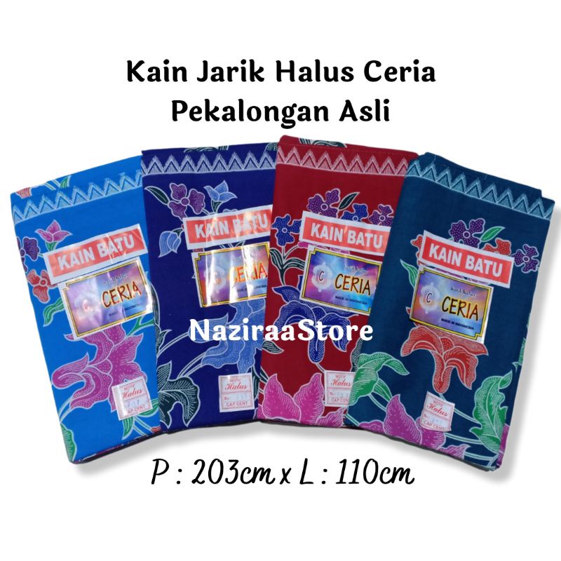 Kain Panjang Batik Halus Ceria ,Kain jarik Batik Pekalongan Asli.