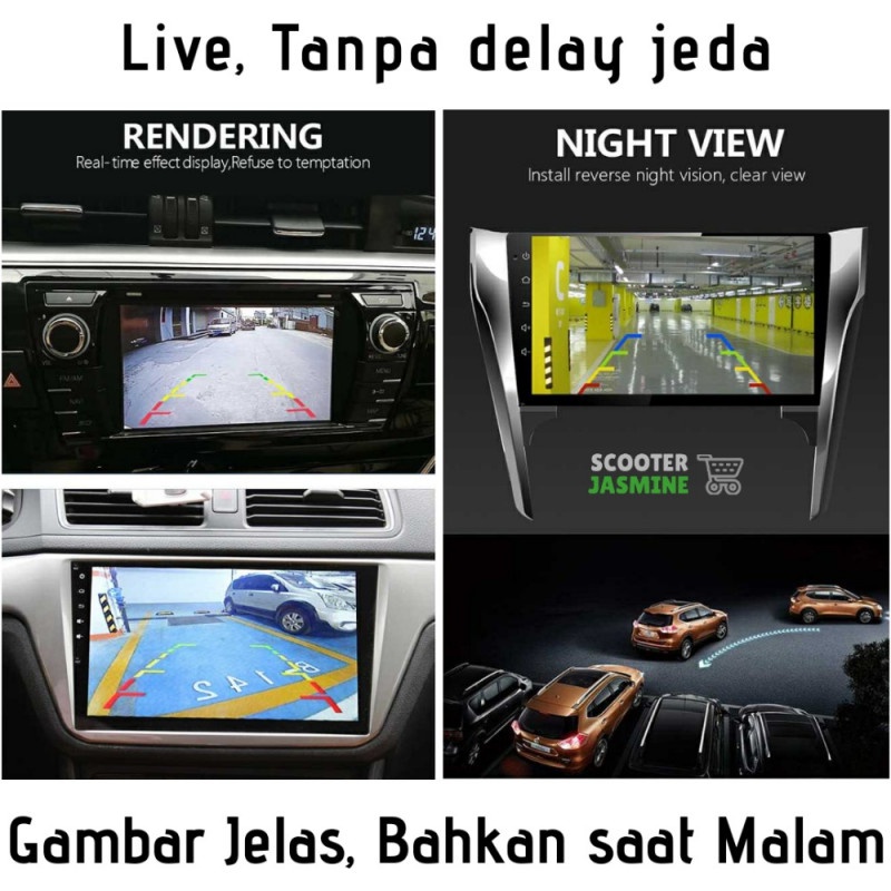 KAMERA MUNDUR 8 LED CCD HD REAR CAMERA 8 TITIK LED KUALITAS TINGGI-1