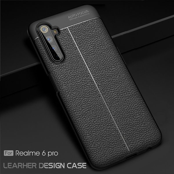 Case Realme 6 Pro AutoFocus Carbon Silikon