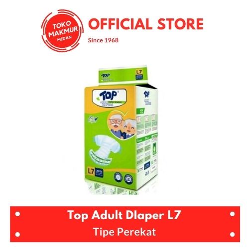 TOP ADULT DIAPER L7 - POPOK DEWASA TIPE PEREKAT