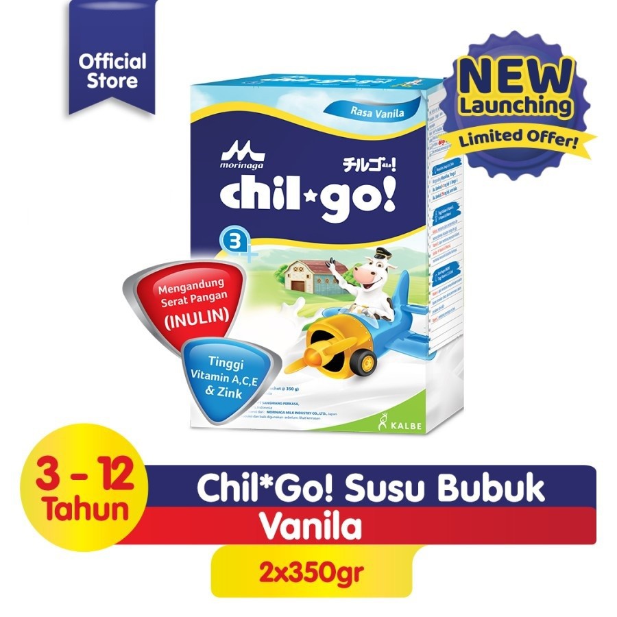 Chil Go Powder 3+ 700gr vanila