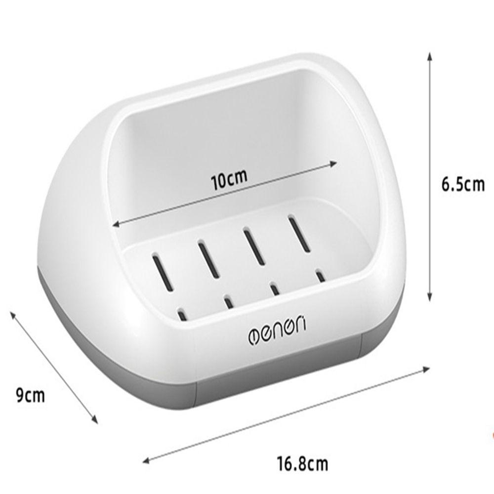 Populer Kotak Sabun Rumah Tangga Kreatif Dipasang Dinding Suction Cup Rak Penyimpanan Bebas Pukulan
