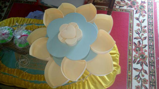 Toples Bunga Putar (flower Overflow Candy Box)