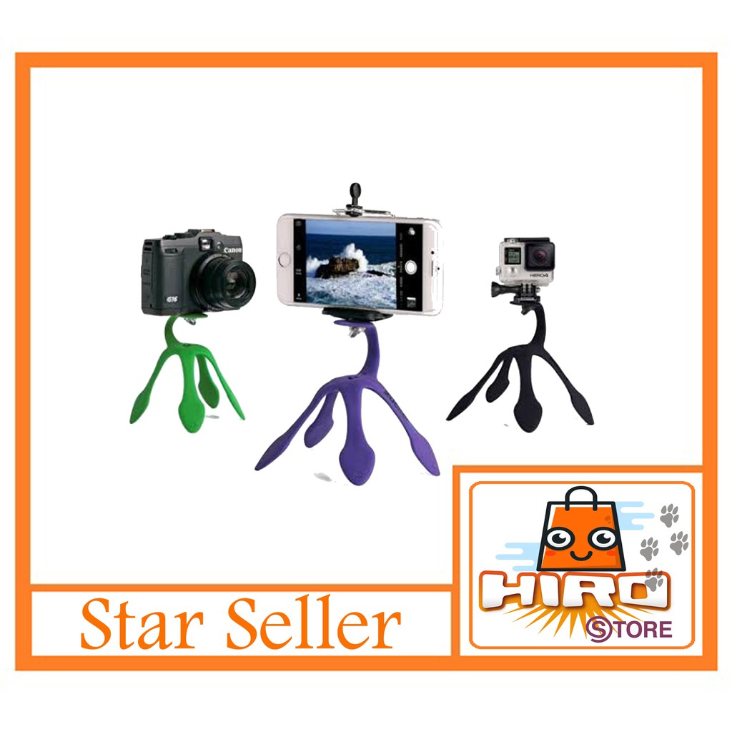 Gekko Pod - Gekkopod - Flexible Pod - Flexible Mini Tripod