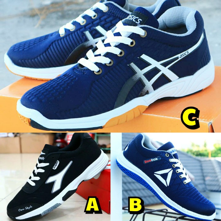 SEPATU SNEAKES PRIA RUNNING OLAHRAGA LARI WARNA HITAM SEPATU SNEAKES PRIA RUNNING OLAHRAGA LARI WARNA HITAM