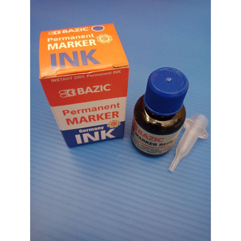 

Bazic ink refill permanent blue