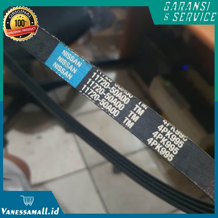 Promo 4pk 4 pk 925 / 995 / 805 fan belt tali kipas original import Termurah Keren