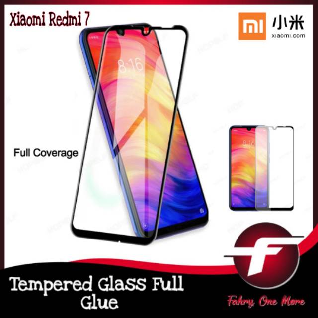 Xiaomi Redmi 7 Tempered Glass Layar