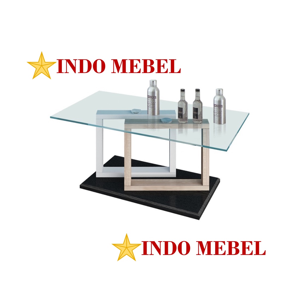 Meja Tamu Siantano Minimalis CT 010 Coffee Table READY MAKASSAR PROMO