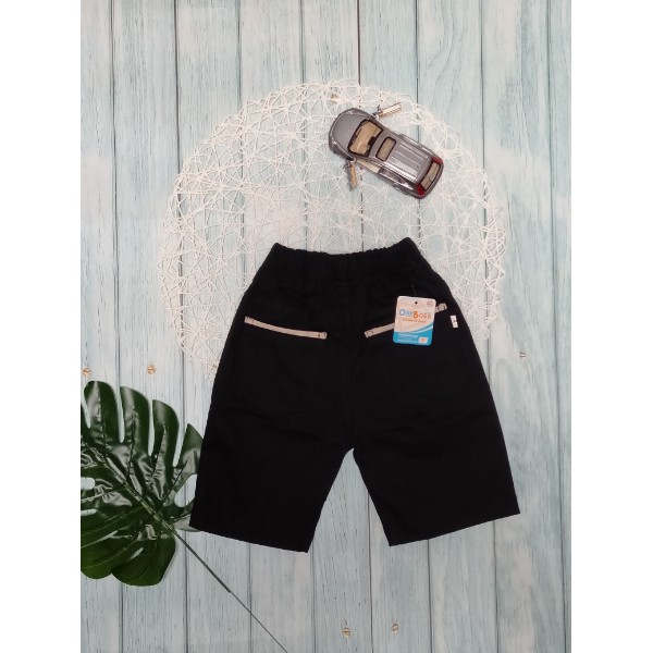 COD CELANA PENDEK ANAK CINO PREMIUM WARNA HITAM USIA 1-12 TAHUN/ OSHBOSSPREMIUM-2