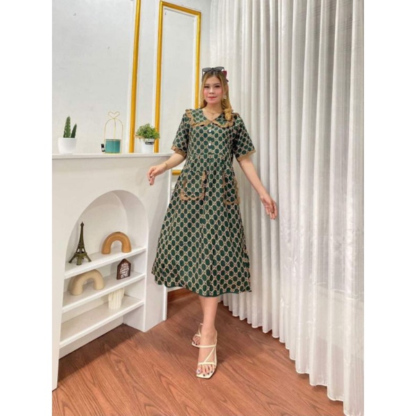 NEW DRESS VIRAL DRESS SAKU DASTER GC SAKU