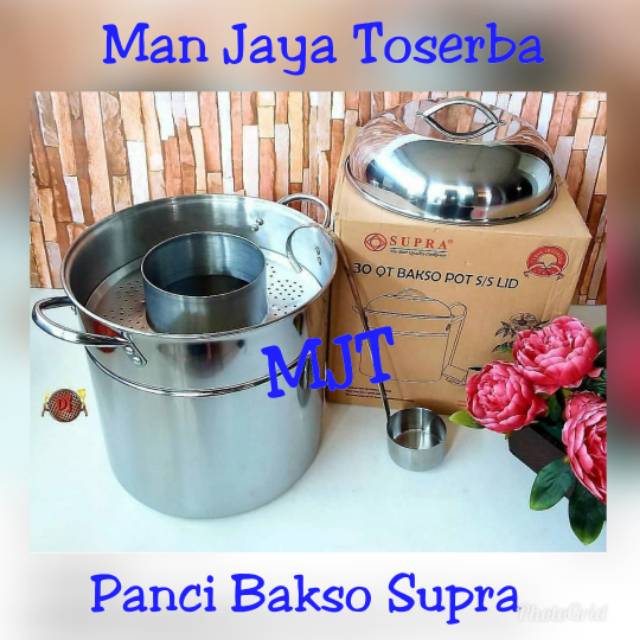 PANCI SUPRA BAKSO / PANCI BAKSO STAINLESS STEEL