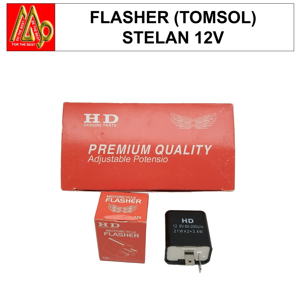 Universal / HD / Flasher (Tomsol) 12V Setelan