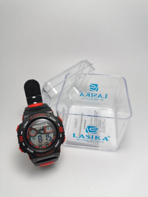 Jam Tangan LASIKA 899 anak remaja anti air ada led sporty digital