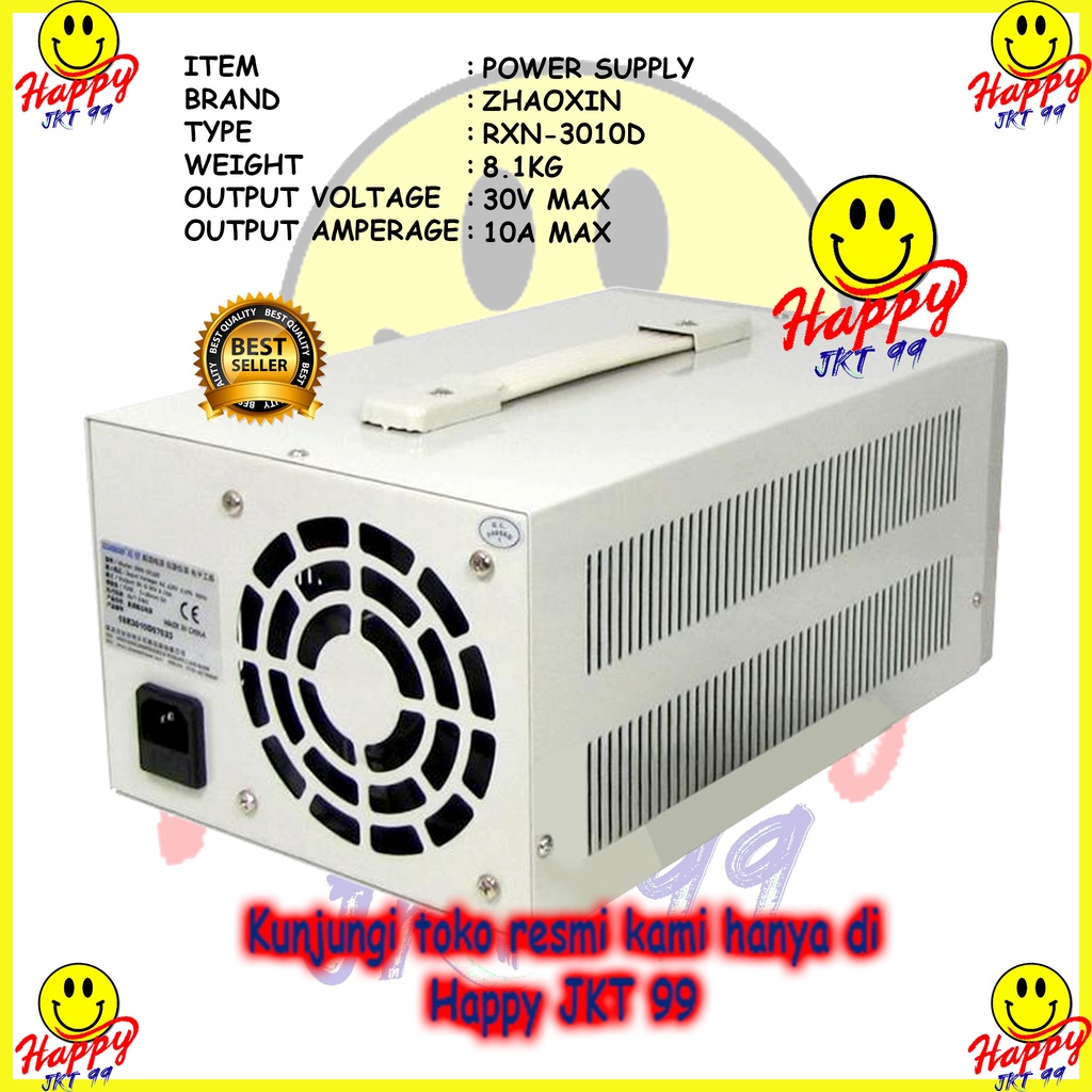 100% ORIGINAL POWER SUPPLY PSU DC ADJUSTABLE ZHAOXIN RXN3010D RXN3010 RXN 3010 D RXN-3010D 30V 10A