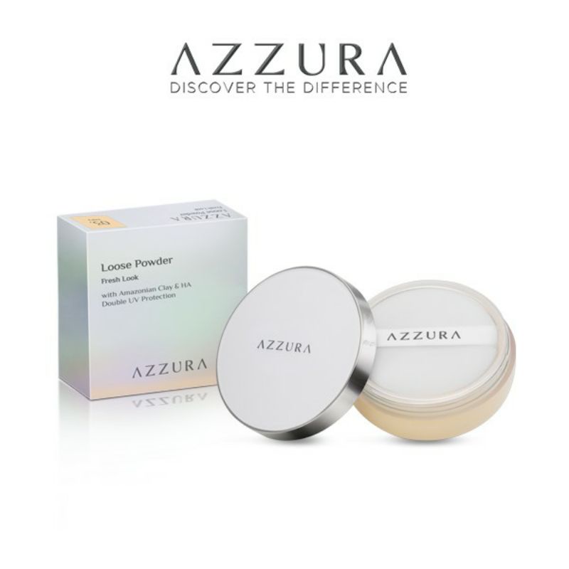 AZZURA LOOSE POWDER BEDAK TABUR ~ ORIGINAL 100%