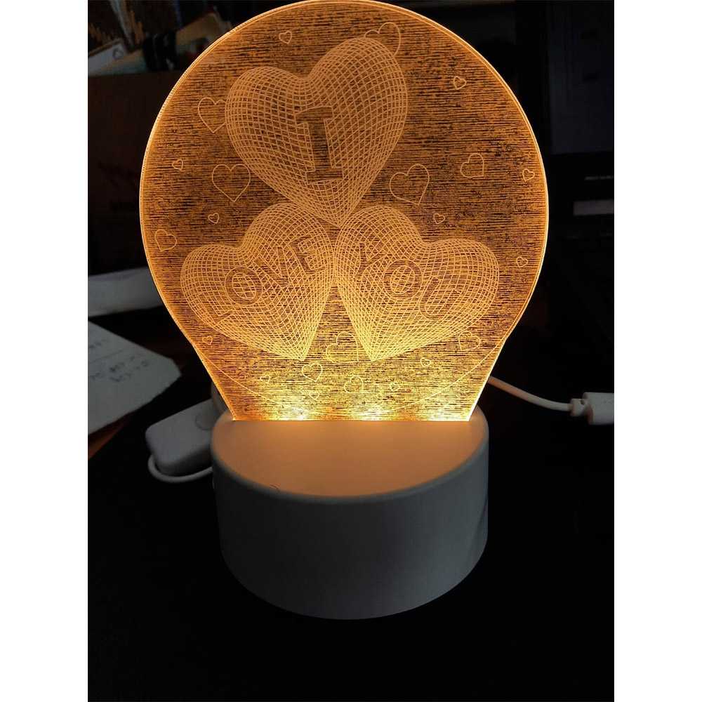 TD - CGC SOLOLANDOR Lampu 3D LED Transparan Design - LD3200