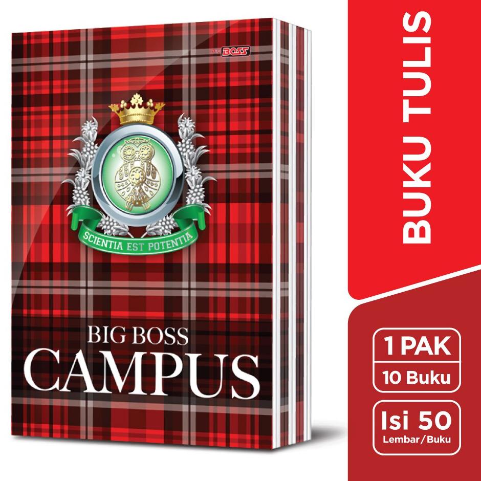 

(BEST SELLER!!) BigBoss Campus Buku Tulis 50 Lembar