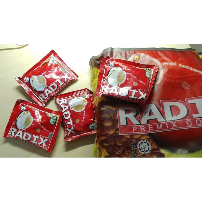 

Kopi Radix | Premix Coffee|HPA Malaysia Isi 32 Sachet