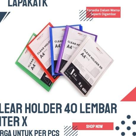 

Hot Promo [ INTERX CLEAR HOLDER A4 40 LEMBAR INTER X 834)