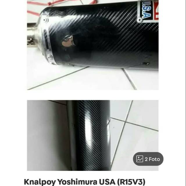 Knalpot Yoshimura USA (R15) V3
