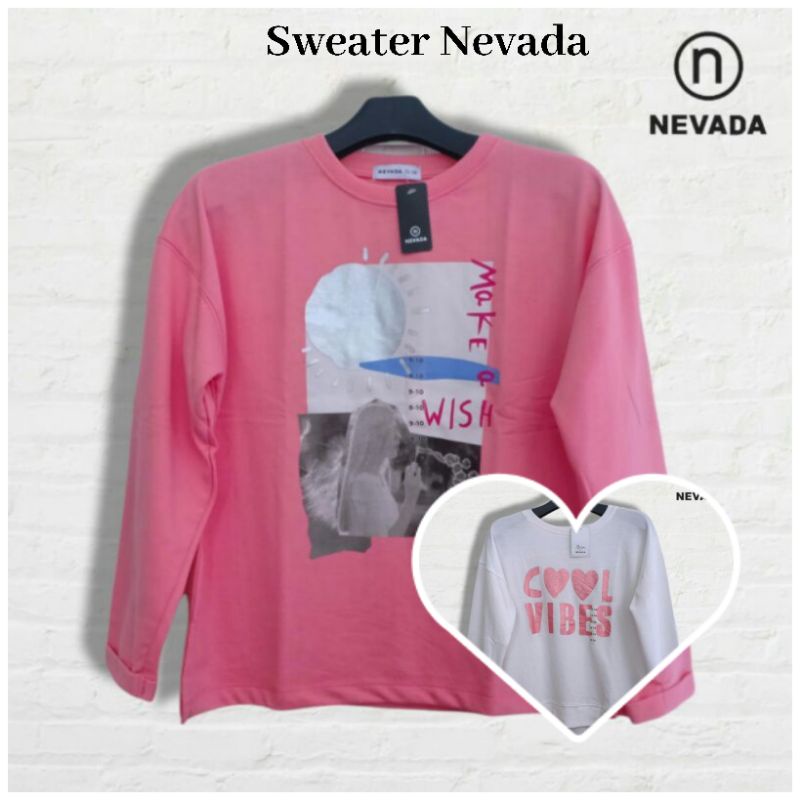 Sweater Nevada Cewek/Brand Matahari Original/Sweater Anak