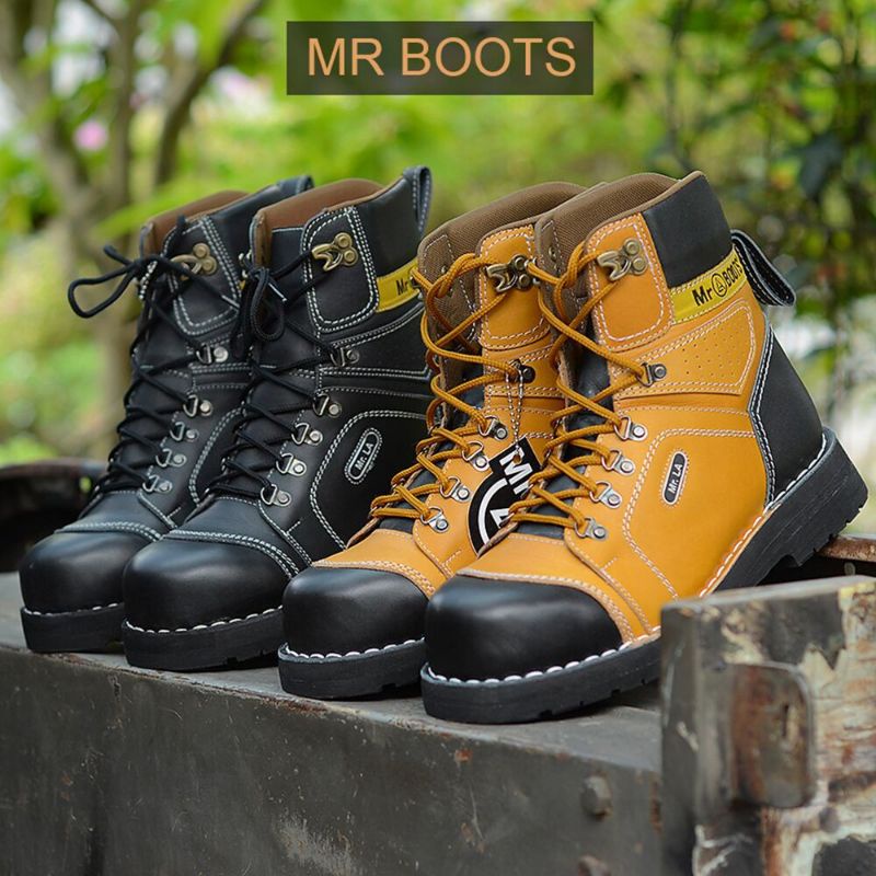 MR BOOT SEPATU KULIT ASLI BOOT SPESIAL KULIT