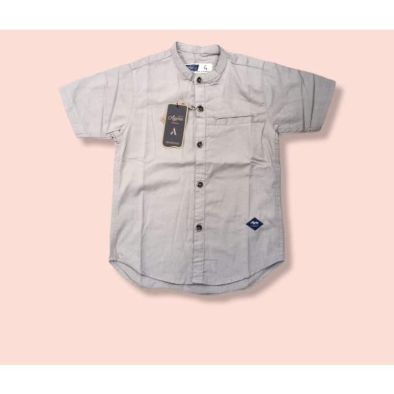 BAJU KEMEJA KOKO KEMKO ANAK LENGAN PANJANG KANCING FULL SOFT COTTON BY AGERA JUNIOR NEW TWILL