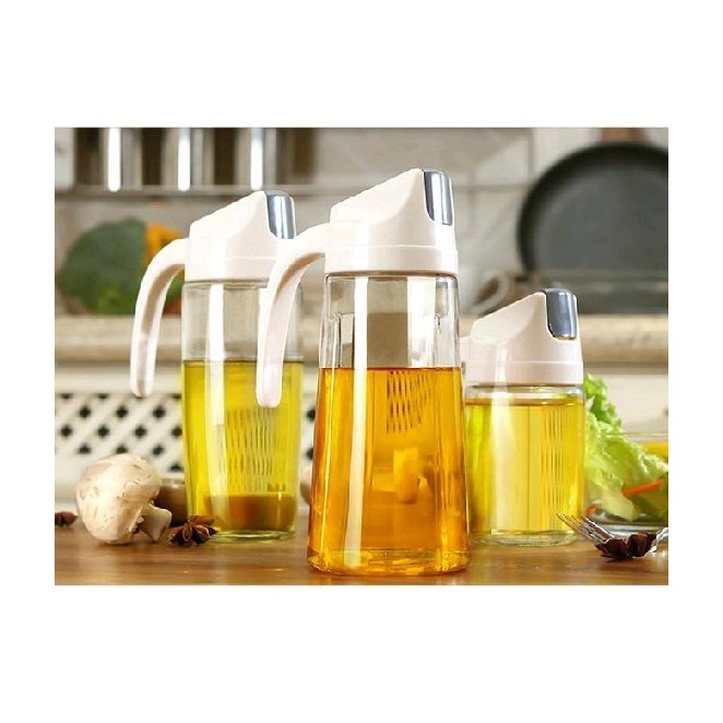 

Jug Oil Botol Minyak Automatic Serbaguna Jug Minyak Tutup Otomatis
