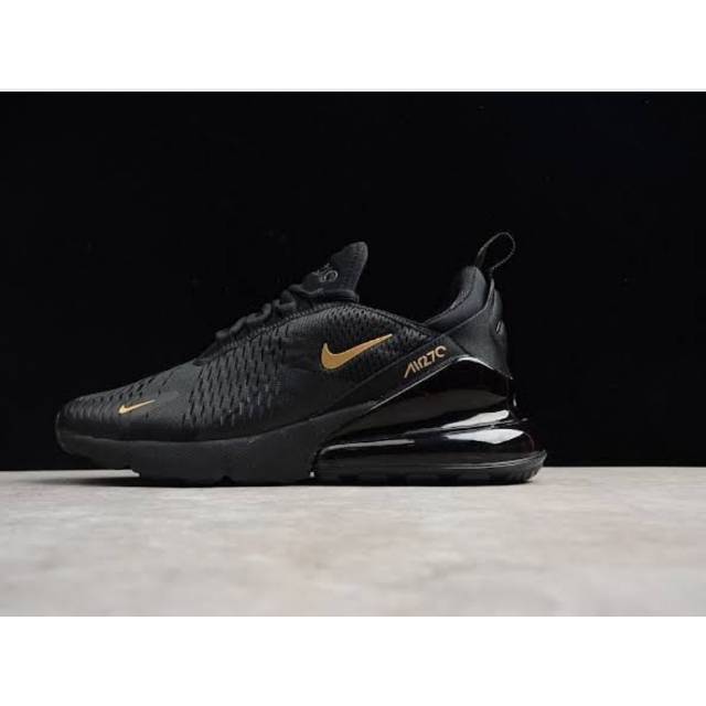 Nike air max 270 black gold