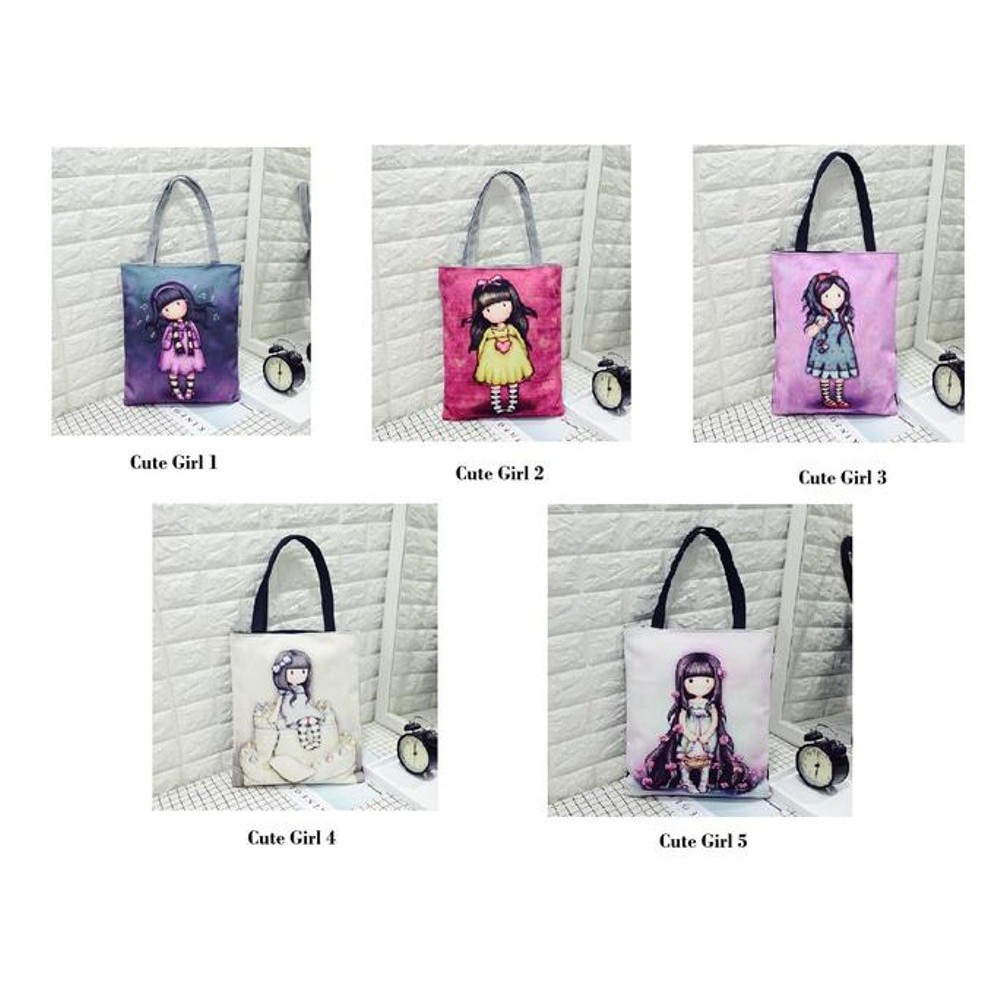 634 Cute Girl Tote Bag Tas Selempang Wanita Sling bag cute girl wanita