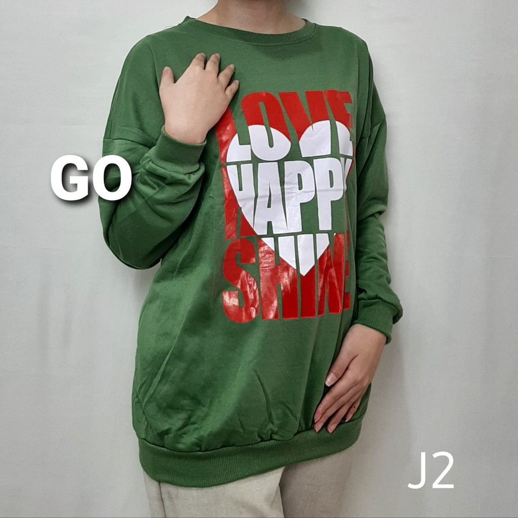 BB SWEATER WANITA SWEATER PEREMPUAN MURAH BABY TERRY KEKINIAN ATASAN WANITA