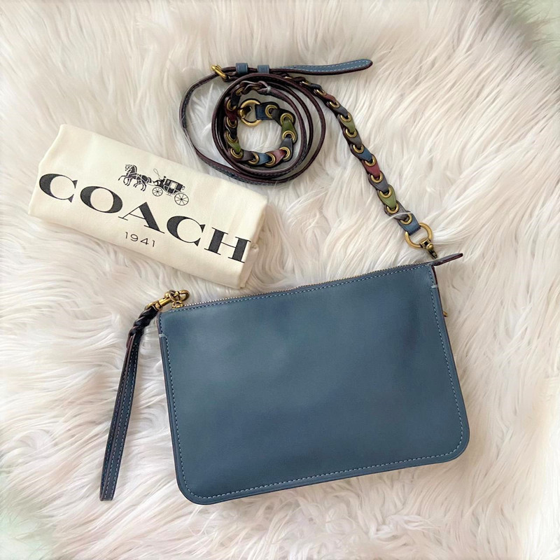 tas coach 21038 link soho crossbody dark denim