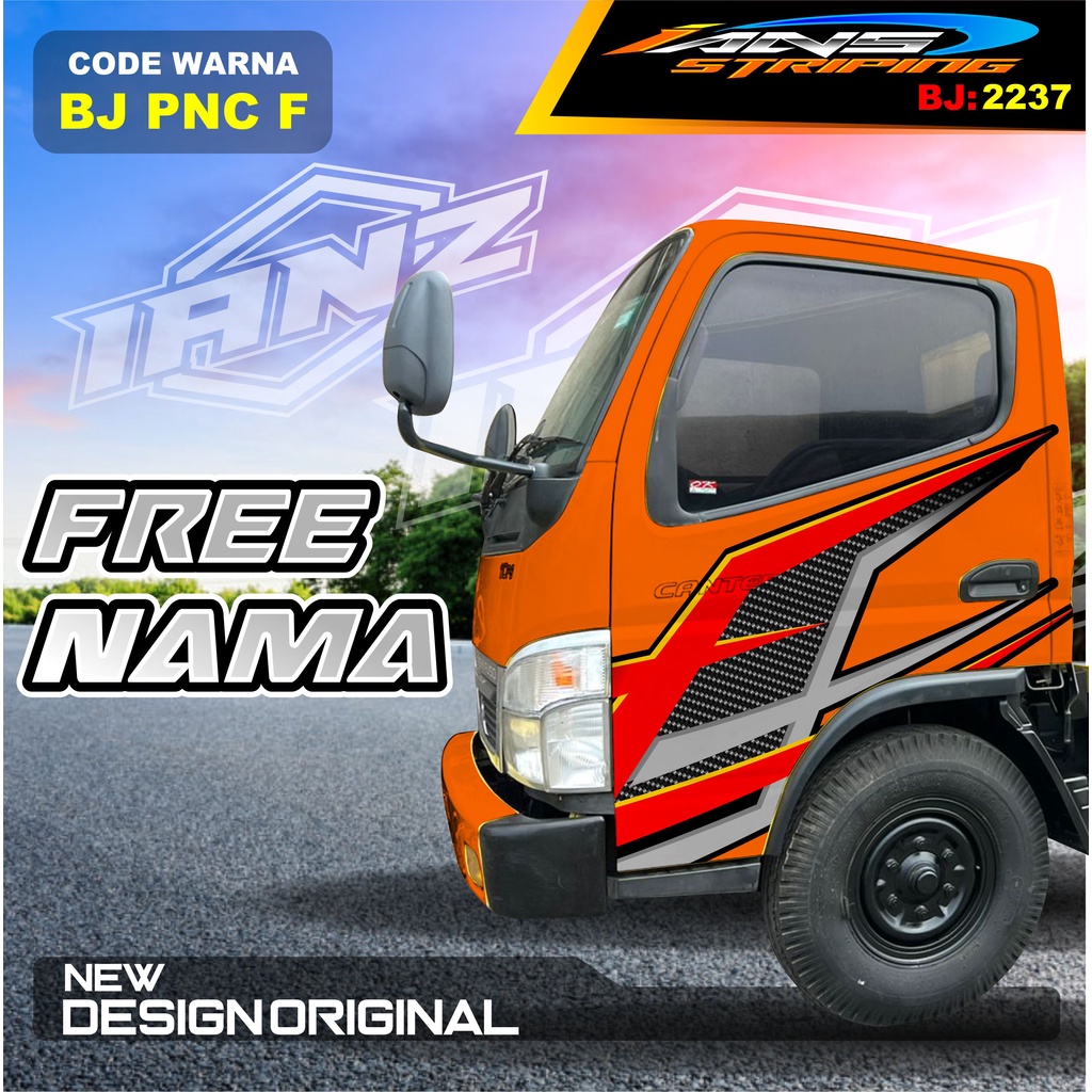 STICKER PINTU TRUK FUSO RAGASA / DECAL PINTU DUMTRUK  / STIKER MOBIL TRUK / STIKER PINTU TRUK KEREN