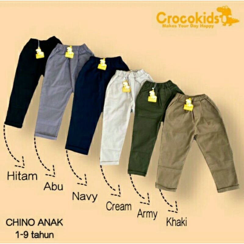 Chino Anak Laki Premium 1-9 Tahun
