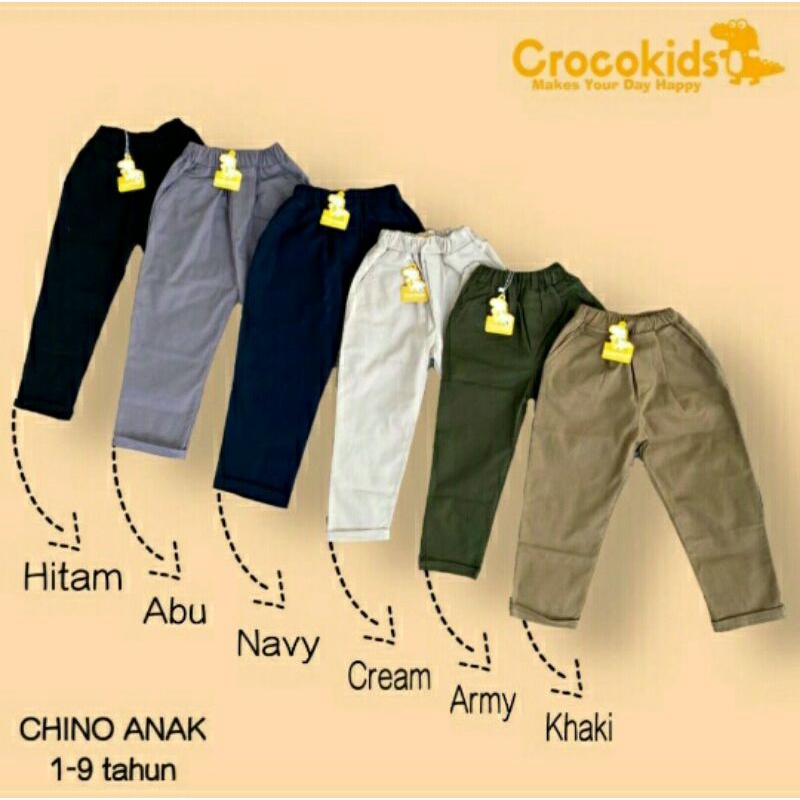 Chino Anak Laki Premium 1-9 Tahun