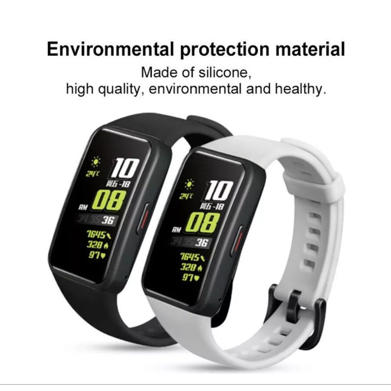 STRAP TALI SILICONE HUAWEI HONOR BAND 6 WRISTBAND SILIKON SILICON RUBBER WRISTBAND TALI JAM HUAWEI BAND 6 HONOR BAND 6 STRAP HUAWEI BAND 6 PENGGANTI STRAP SILIKON HUAWEI HONOR BAND 6 PRO TALI JAM SMARTWATCH HUAWEI BAND 6 PRO SILICONE HUAWEI BAND 6