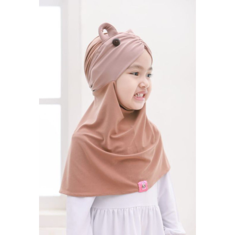 Afsheenastore Jilbab Anak lucu Micci Usia 1 2 3 4 5 6 7 8 Tahun