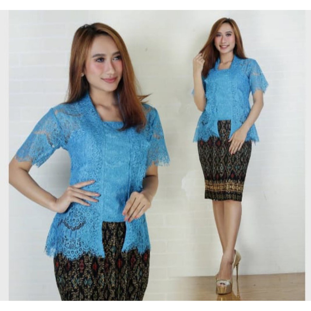 KEBAYA ROK PLISKET