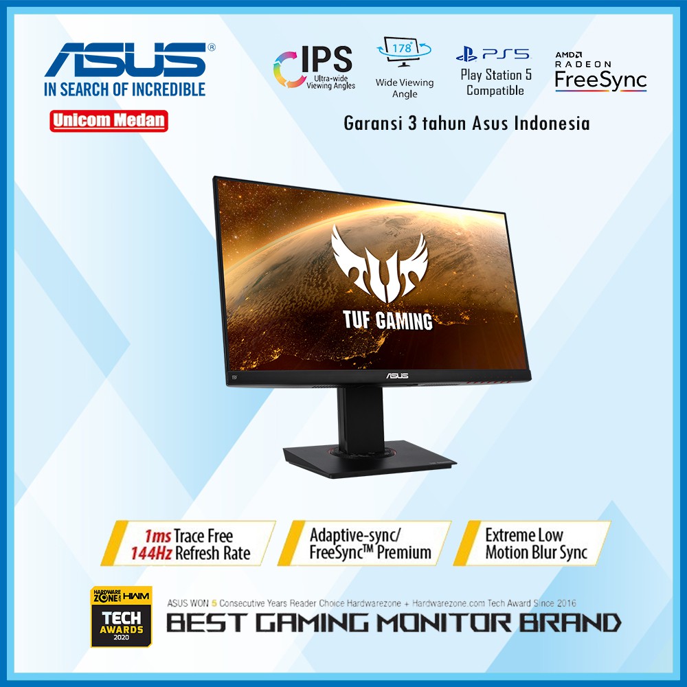 Monitor ASUS TUF GAMING VG249Q Gaming - 24 inch Full HD 144Hz