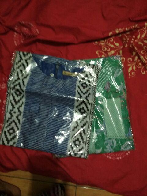 Tunic Sasilia Dress Batik Wanita Tenun Toraja Katun Premium Seragam Warna Modern Cewek